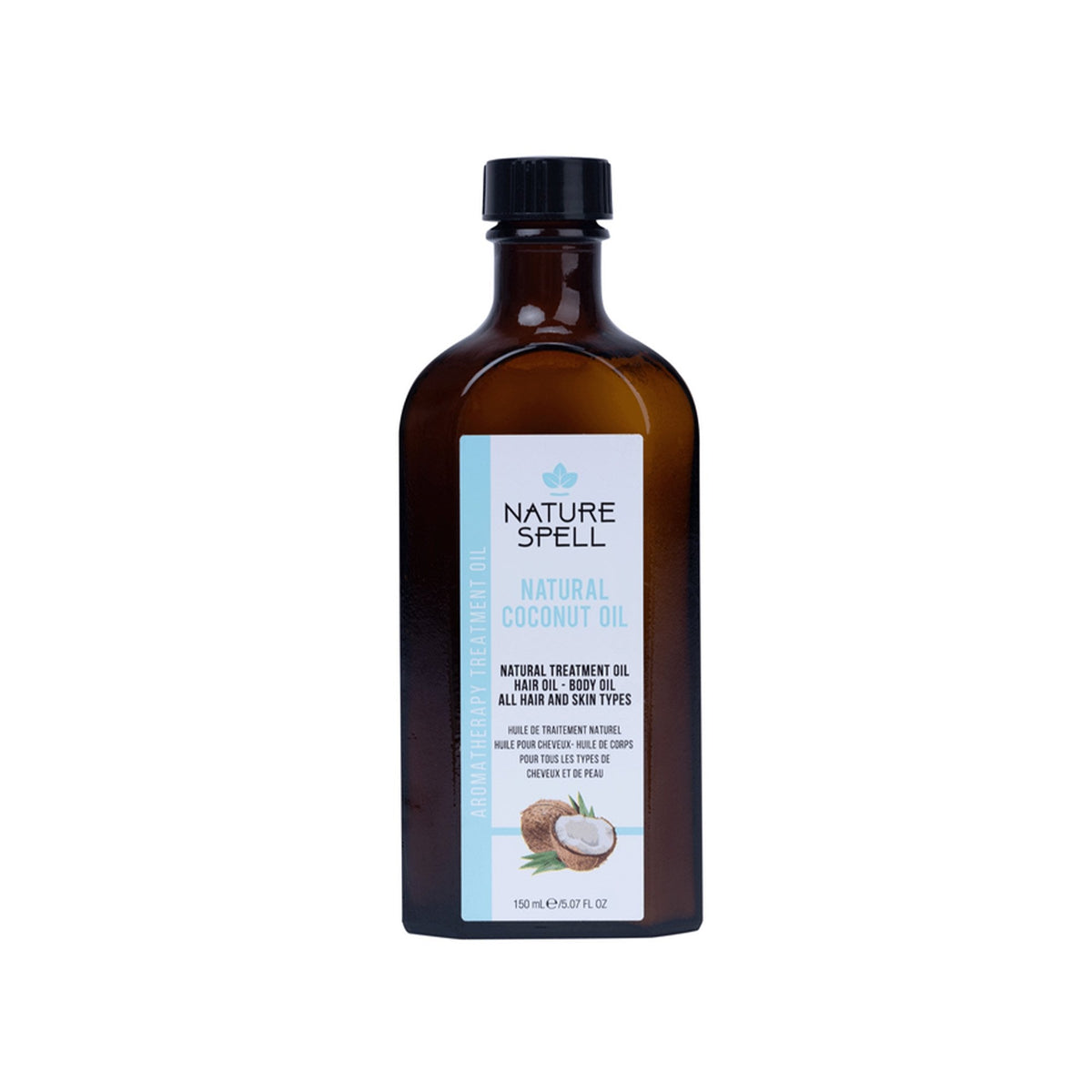 Nature Spell Natural Coconut Treatment Oil 150ml Bottle Default Title - Tophatter Daily Deals