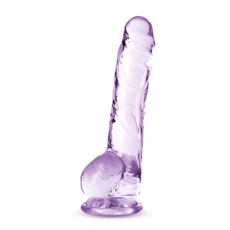 Naturally Yours 8 Inch Crystaline Dildo Amethyst > Dildos > Realistic Dildos - Tophatter Daily Deals