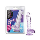 Naturally Yours Crystaline Amethyst – 6 Inch Suction Cup Dildo > Dildos > Realistic Dildos - Tophatter Daily Deals