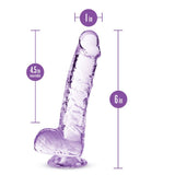 Naturally Yours Crystaline Amethyst – 6 Inch Suction Cup Dildo > Dildos > Realistic Dildos - Tophatter Daily Deals