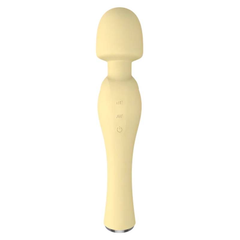Blossom Wand Massager Yellow 21cm Silicone 20 Modes > Sex Toys > Massage Wands - Tophatter Daily Deals