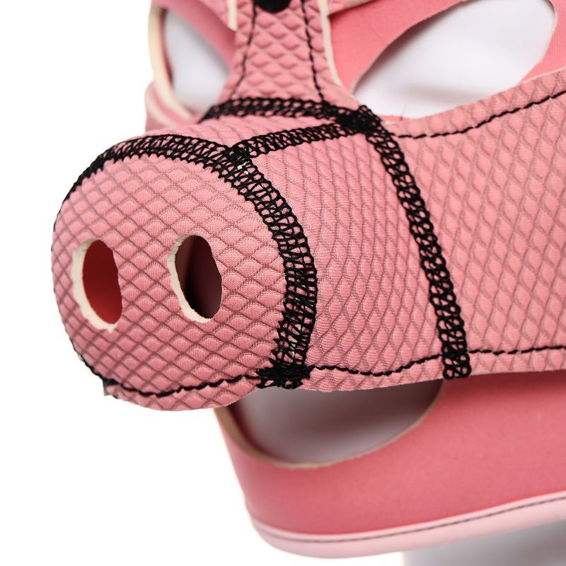 Neoprene Pig Mask (Pink) – Comfortable Neoprene Rubber Mask > Bondage Gear > Masks - Tophatter Daily Deals