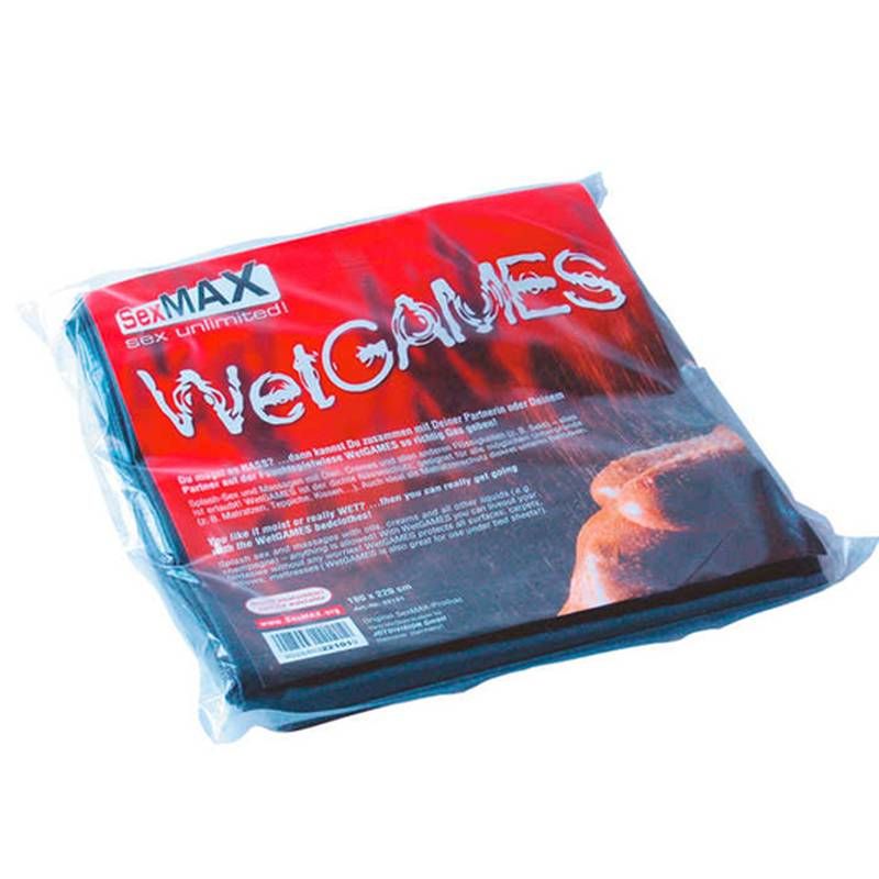 SexMAX WetGAMES (Black) – Waterproof Vinyl Sheet > Bondage Gear > PVC Orgy Bedding - Tophatter Daily Deals