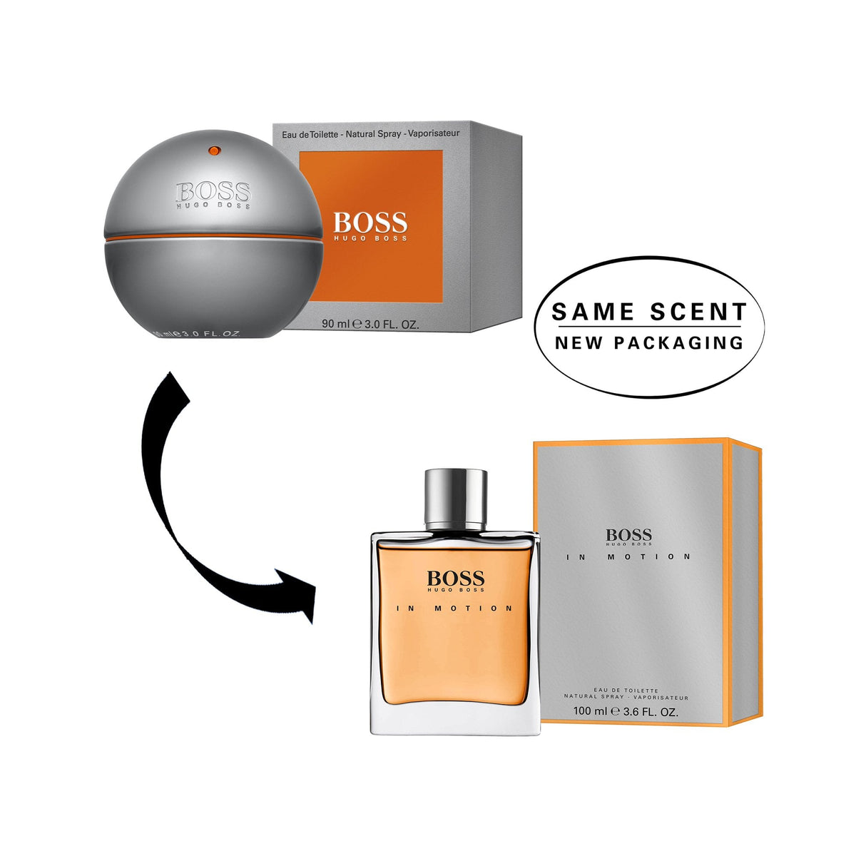 BOSS In Motion Eau De Toilette 100ml Spray - Tophatter Daily Deals