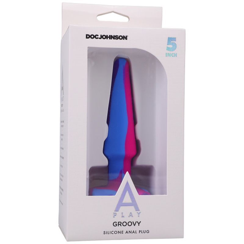 Groovy Silicone Anal Plug 5 Inch Berry > Anal Range > Butt Plugs - Tophatter Daily Deals