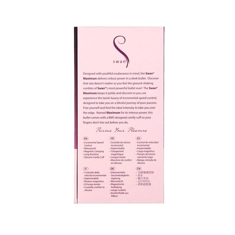 Maximum Comfy Cuff Bullet Pink 4 Inch > Vibrators > Mini Vibrators - Tophatter Daily Deals