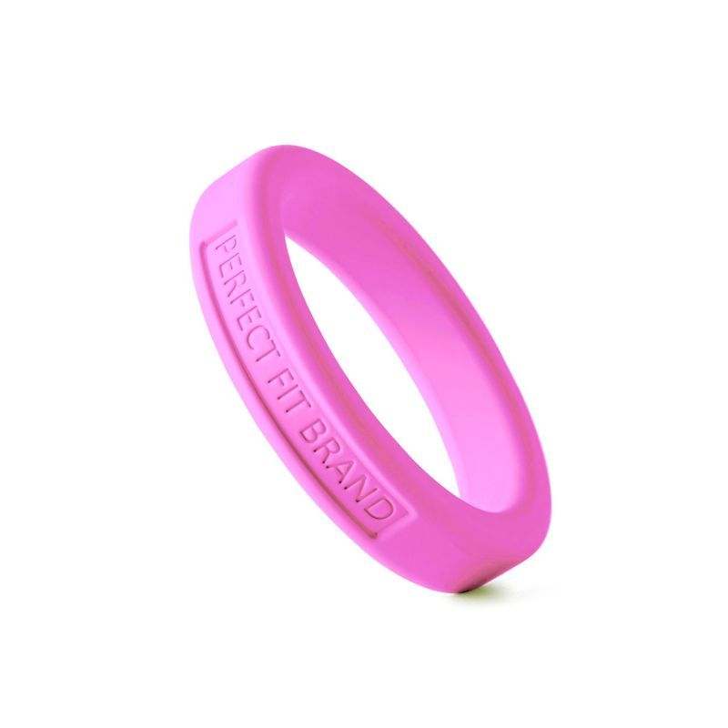 Classic Silicone Medium Stretch Penis Ring 44mm Pink > Cock Ring > Single - Tophatter Daily Deals