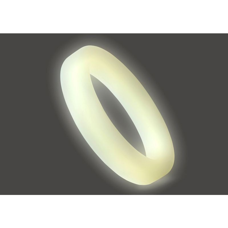 Classic Silicone Medium Stretch Penis Ring 44mm Glow In The Dark > Cock Ring > Single - Tophatter Daily Deals