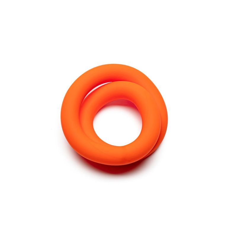 Silicone Hefty Wrap Ring 229mm in Orange > Cock Ring > Single - Tophatter Daily Deals