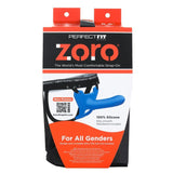 Zoro Strap-On 6.5 Inch Blue Silicone > Dildos > Strap On Harnesses - Tophatter Daily Deals