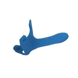 Zoro Strap-On 6.5 Inch Blue Silicone > Dildos > Strap On Harnesses - Tophatter Daily Deals