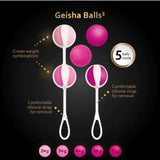 G Vibe Geisha Balls 3 – Silicone Kegel Balls > Sex Toys For Ladies > Kegel Exercise - Tophatter Daily Deals