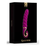 Gjack Mini Sweet Raspberry – Classic Ribbed Bioskin Vibrator > Vibrators > G-Spot - Tophatter Daily Deals