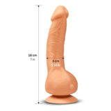 Greal MINI Flesh w Suction Cup 7 x 1.18 Inch Vibrator > Dildos > Realistic Dildos - Tophatter Daily Deals