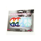 Pride Peace Sign Pasties > Clothes > Pasties - Tophatter Daily Deals