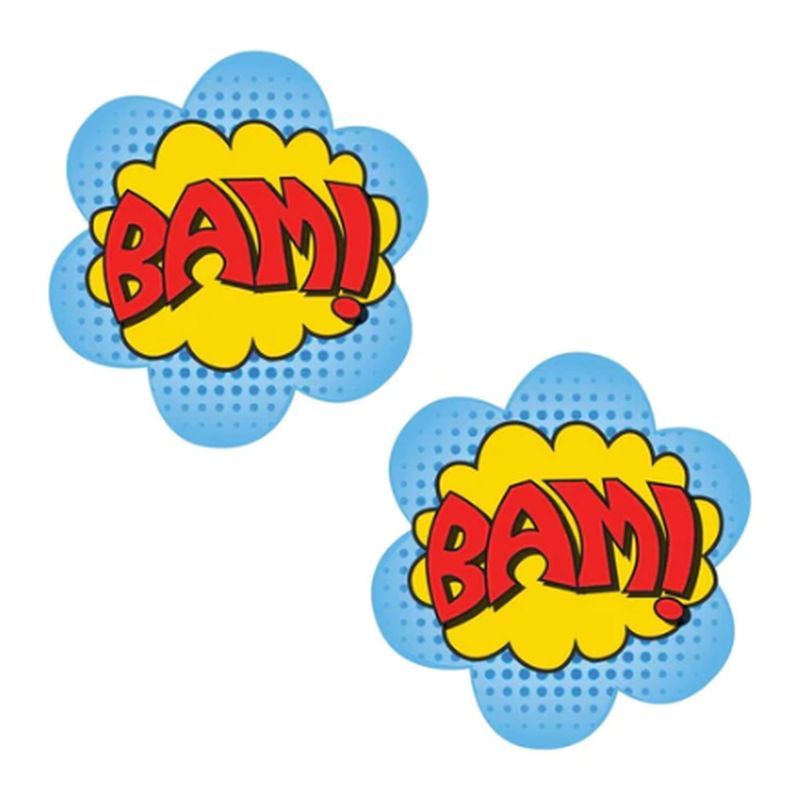 BAM Pasties 2.5 x 2.5 Inch Handmade Nipztix Pasties > Clothes > Pasties - Tophatter Daily Deals