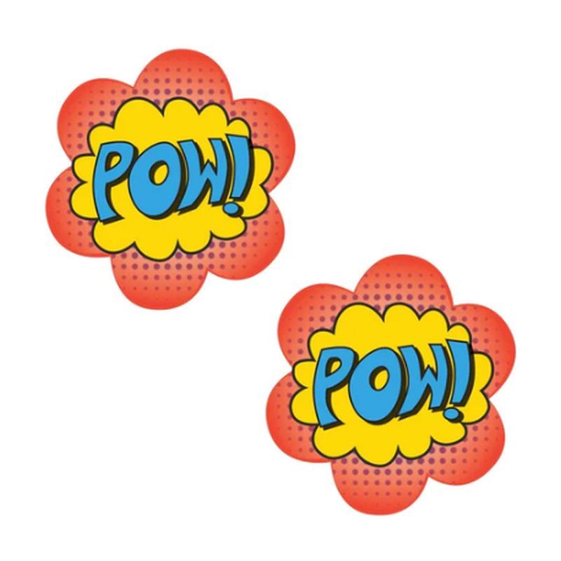 POW Pasties 2.5x2.5 Inches for Raves and Parties > Clothes > Pasties - Tophatter Daily Deals