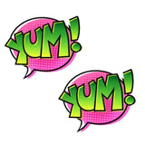 YUM Pasties 2.5x2.5 Inches for Raves and Parties > Clothes > Pasties - Tophatter Daily Deals