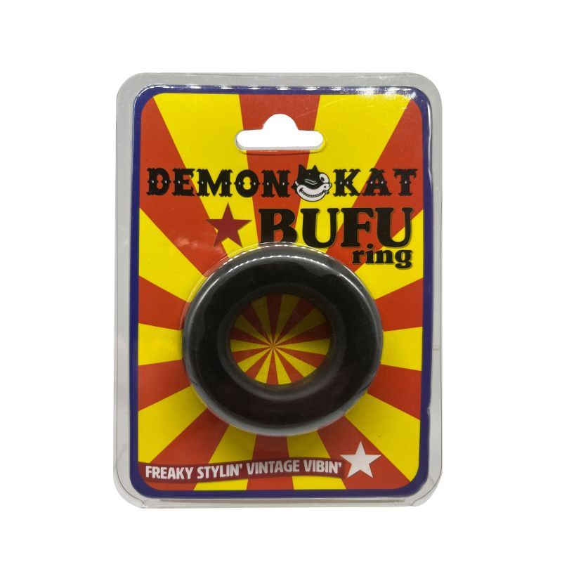 BuFu Ring Black - Soft Stretchy Design > Cock Ring > Single - Tophatter Daily Deals