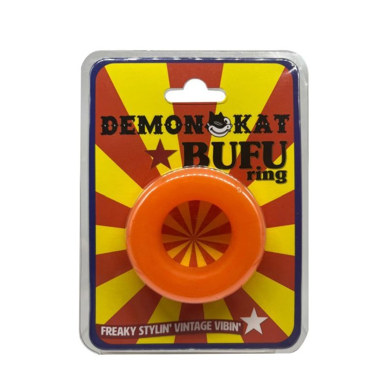 BuFu Ring Orange - Soft Stretchy for Pleasure > Cock Ring > Single - Tophatter Daily Deals