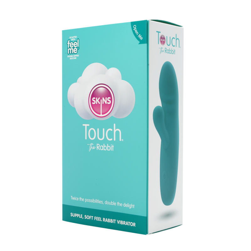 Skins Touch The Rabbit 155mm Silicone Vibrator Toy > Vibrators > Ladies > Rabbit - Tophatter Daily Deals
