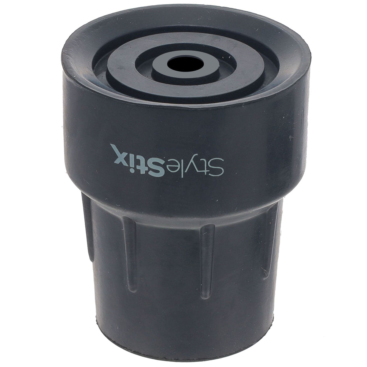 Glow Style Stix Cane Tip 25mm: or Black Walking Cane Tips - Tophatter Daily Deals