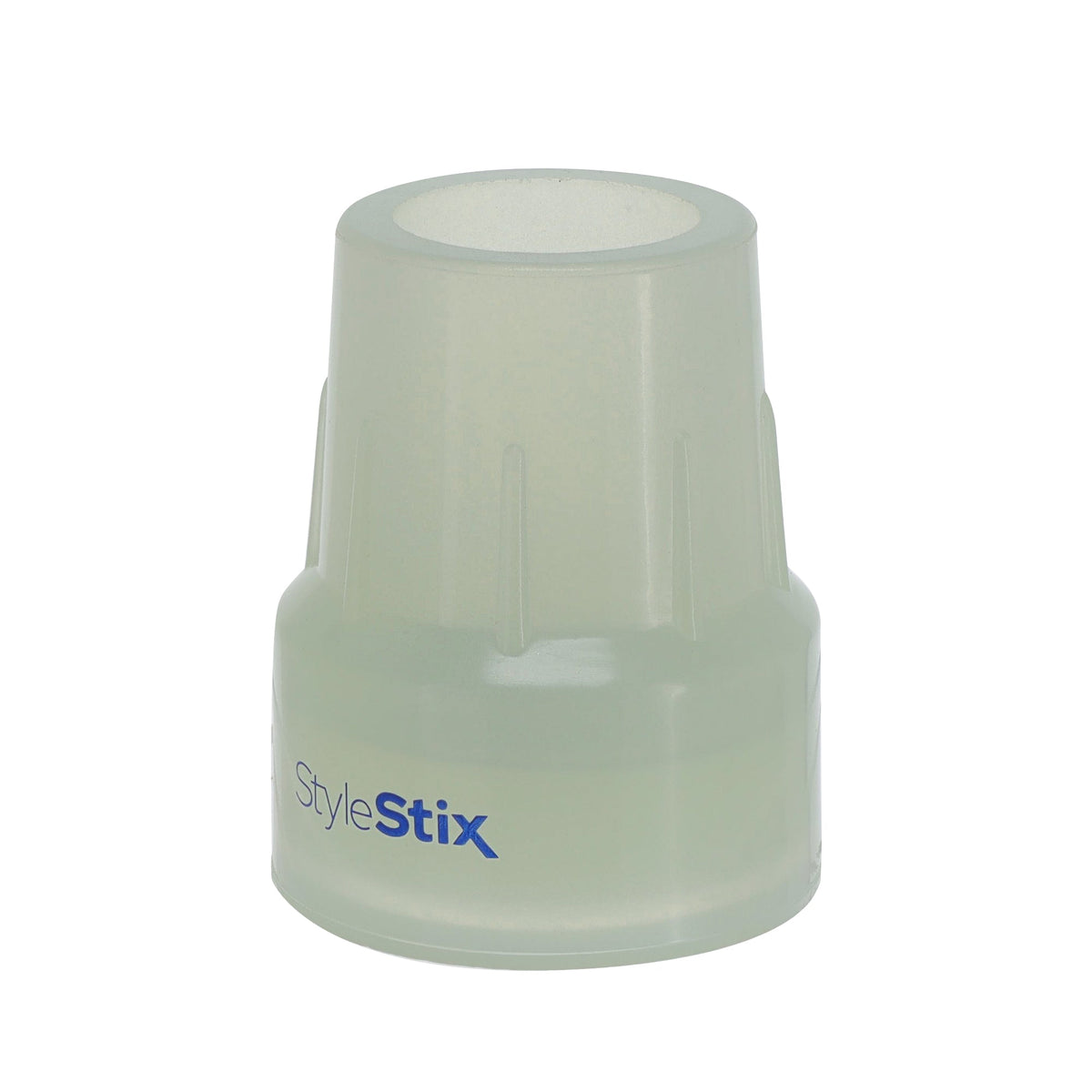 Add an Extra Tip - Glow In the Dark Premium Rubber Steel Inserted 25mm Walking Cane Tips - Tophatter Daily Deals