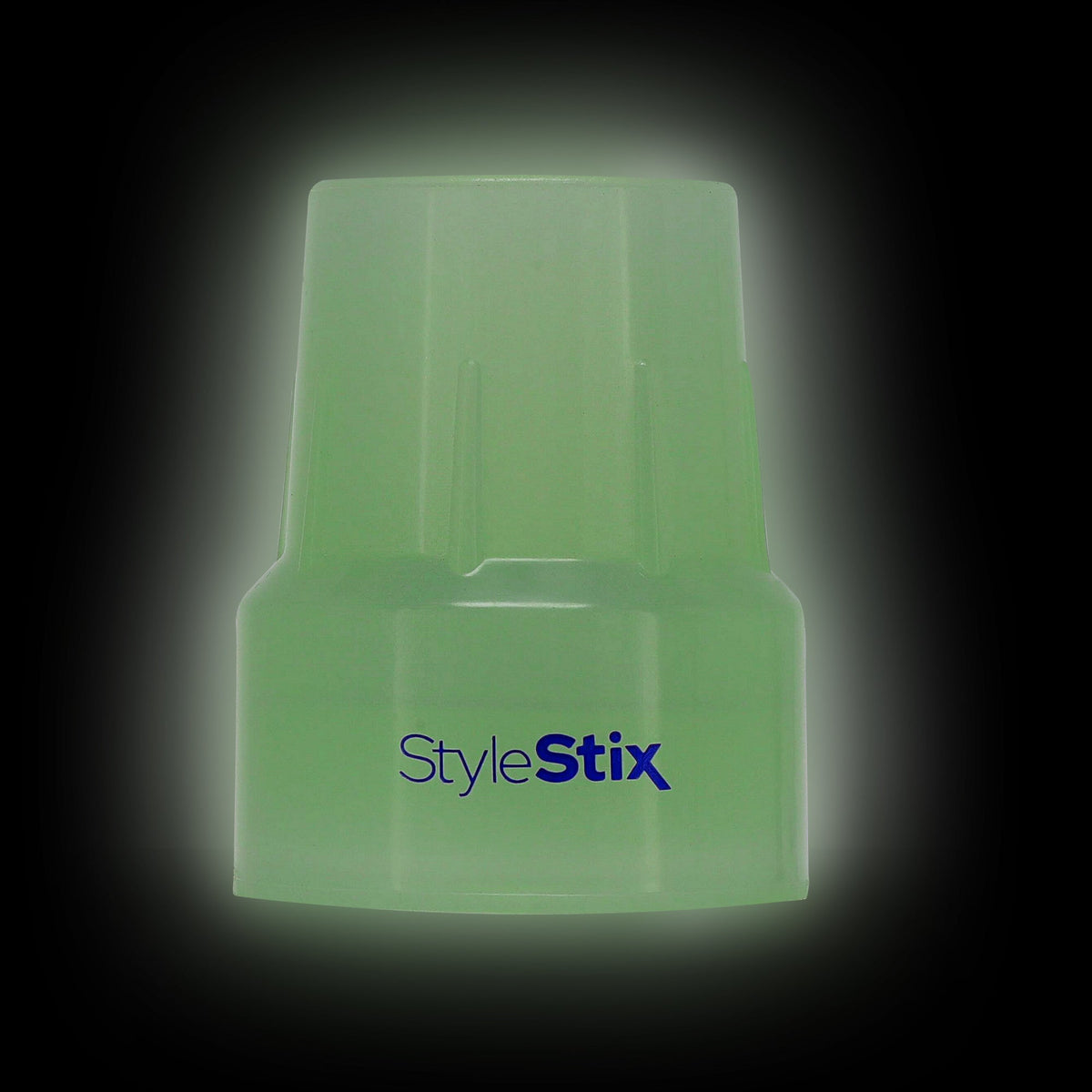 Add an Extra Tip - Glow In the Dark Premium Rubber Steel Inserted 25mm Walking Cane Tips - Tophatter Daily Deals
