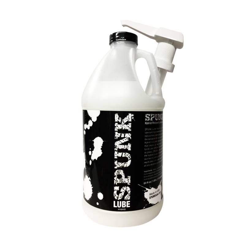 Spunk Hybrid Lube – Glycerin-Free Water-Based Silicone Lubricant 64oz > Lube > Speciality Exempt - Tophatter Daily Deals