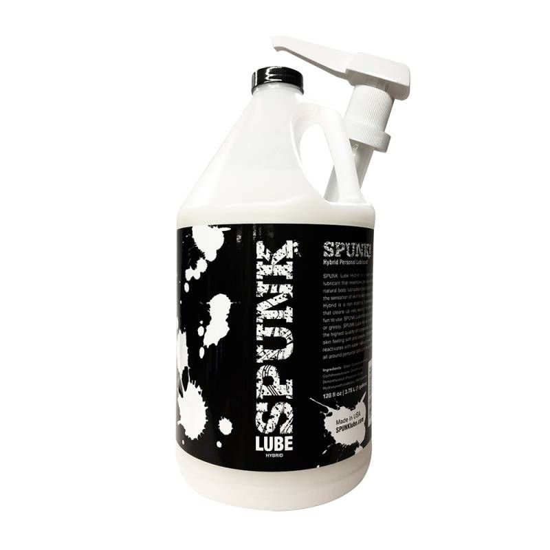 Spunk Hybrid Lubricant 1 Gallon – Water-Based Silicone Lube Safe for Sex Toys > Lube > Speciality Exempt - Tophatter Daily Deals