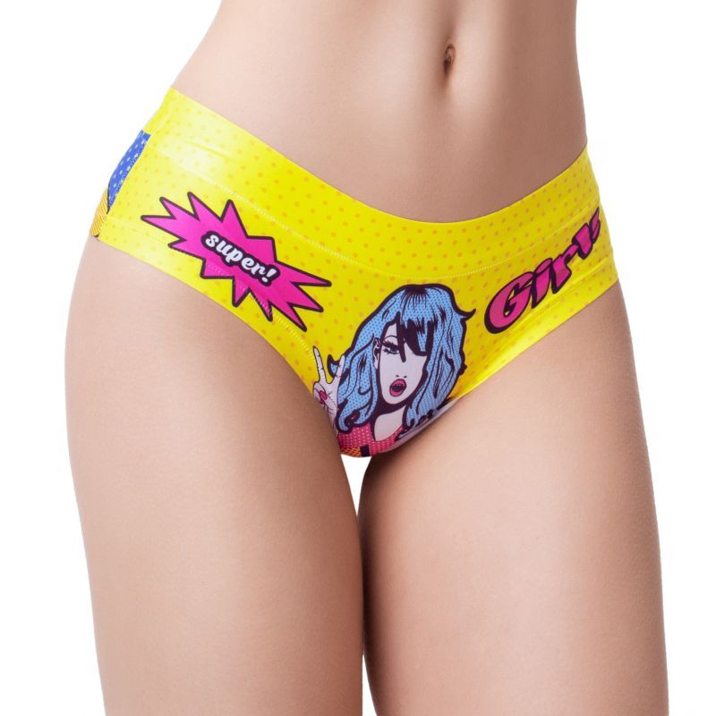Comic Fans Yellow Slip Lingerie Size S M L XL > Clothes > Panties - Tophatter Daily Deals
