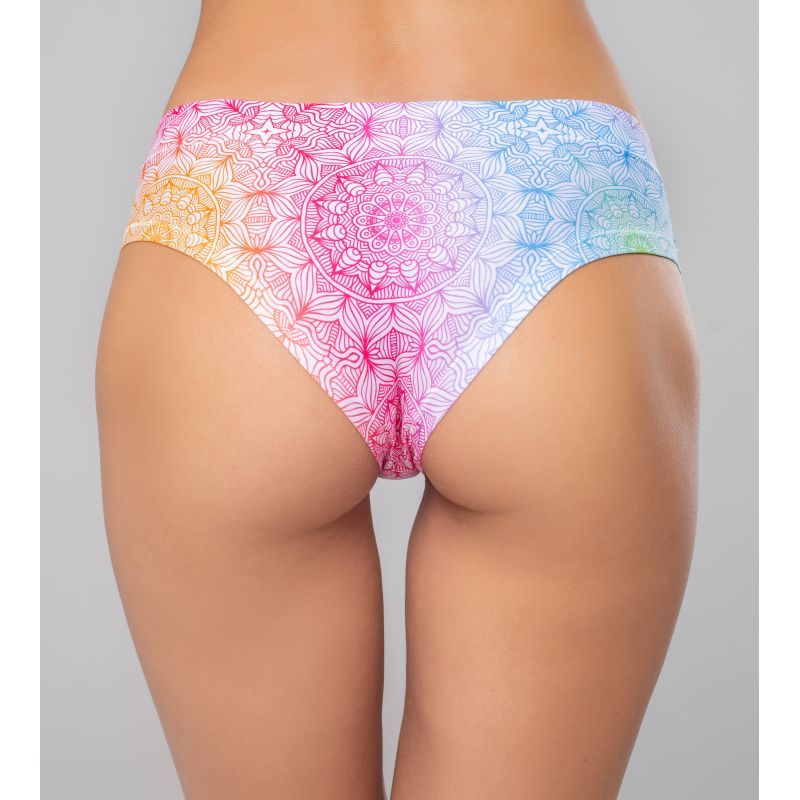 Mandala Happiness Thong - Comfortable Fit S to XL > Clothes > Panties - Tophatter Daily Deals
