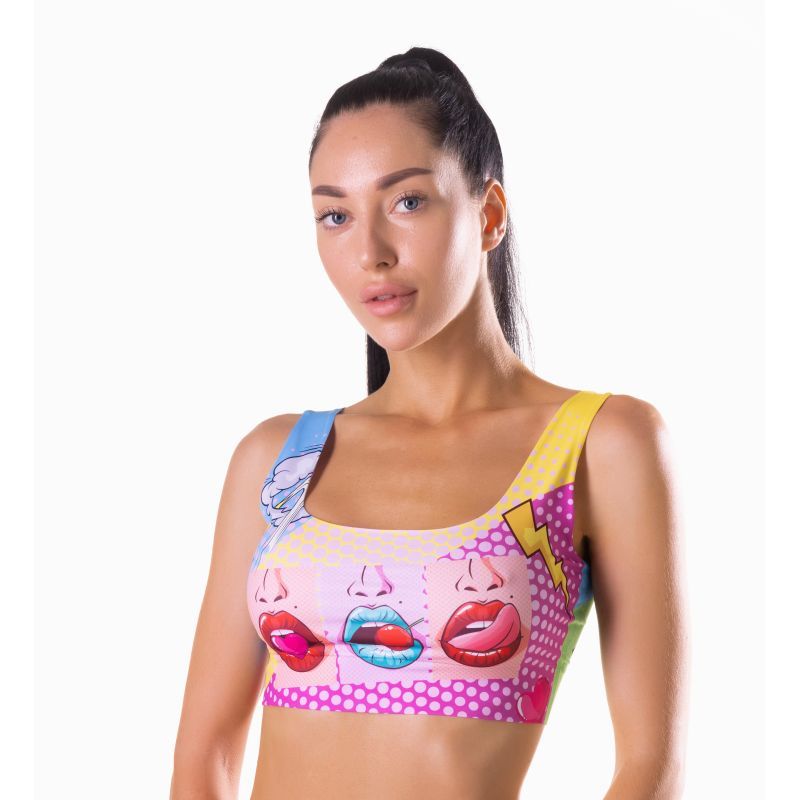 Comics Hot Crop Top Size S to XL > Clothes > Bras - Tophatter Daily Deals