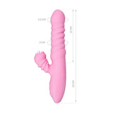 JOS Lixy Heating and Rotating Petal Tickler 7 Inch > Vibrators > Ladies > Rabbit Multi - Tophatter Daily Deals