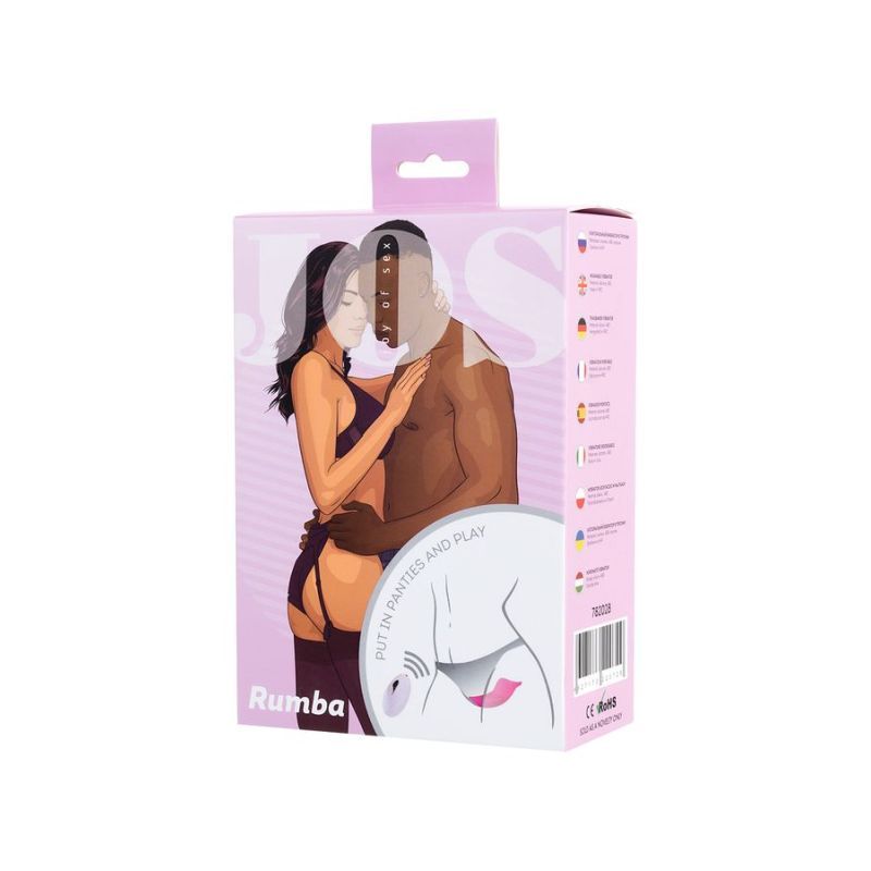 JOS Rumba Wearable Vibrator - Hot Pink Silicone Toy > Sex Toys For Ladies > Panty Vibes - Tophatter Daily Deals
