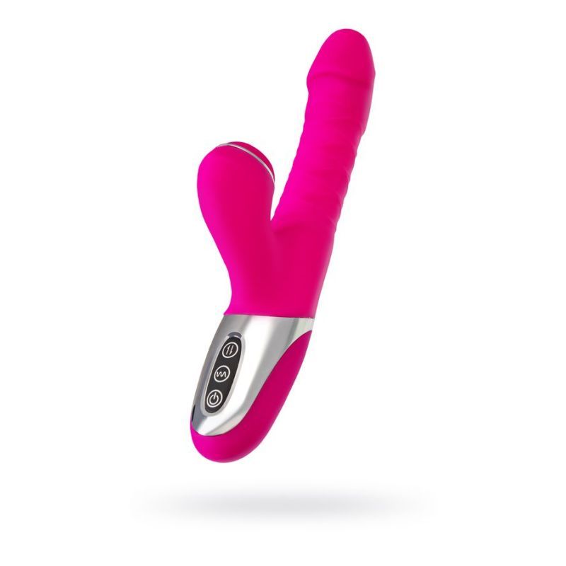 JOS To-Frolly Thrusting and Sucking Vibrator 2cm Stretch > Vibrators > Ladies > Rabbit Multi - Tophatter Daily Deals