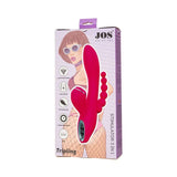 JOS Tripling Triple Stimulator – Waterproof Silicone Vibrator with Anal Beads and USB Rechargeable > Vibrators > Ladies > Rabbit Multi - Tophatter Daily Deals