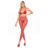 Tall Order Three Piece Legging Set in Red > Clothes > Dresses and Chemises - Tophatter Daily Deals