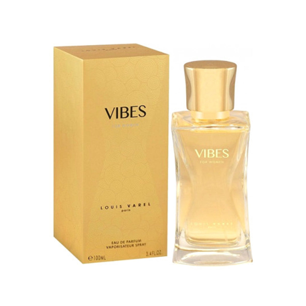 Louis Varel Vibes For Women Eau De Parfum 100ml Spray Default Title - Tophatter Daily Deals