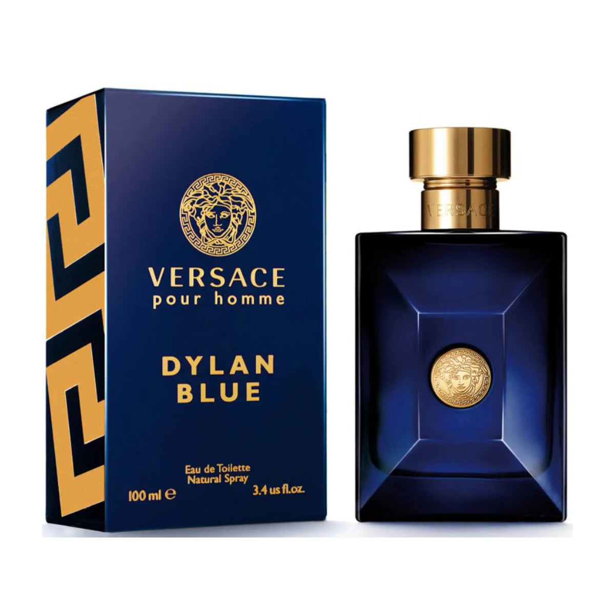 Versace Dylan Blue Eau De Toilette 50ml Spray - Tophatter Daily Deals