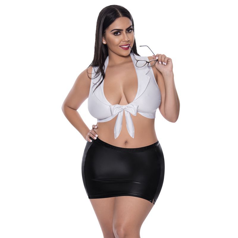 Magic Silk Sexy CEO Costume – Elegant Halter Top Lingerie > Clothes > Costumes > Womens - Tophatter Daily Deals