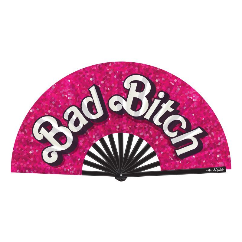 Bad Bitch Oversized Folding Fan > Clothes > Accessories - Tophatter Daily Deals