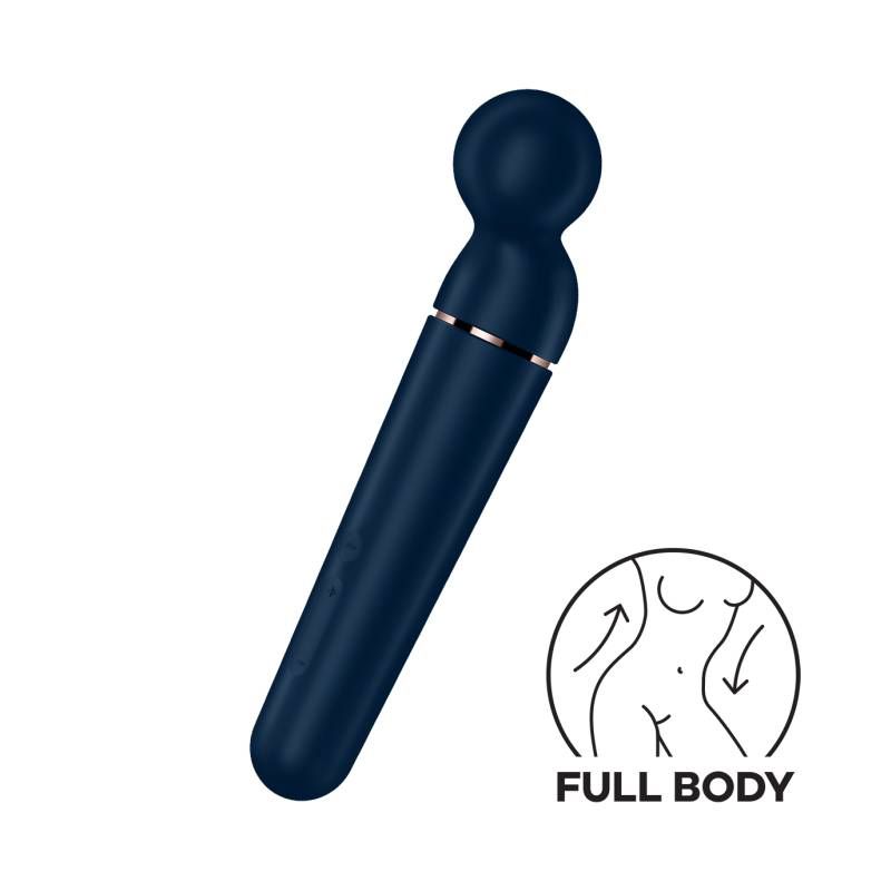 Satisfyer Planet Wand-er Black Full Body Massager 6in > Sex Toys > Massage Wands - Tophatter Daily Deals