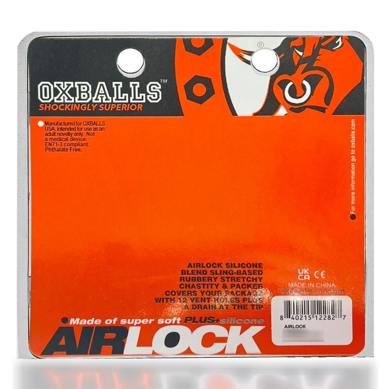 Airlock Air-Lite Vented Chastity Black Ice - Comfort and Style > Bondage Gear > Male Chastity - Tophatter Daily Deals