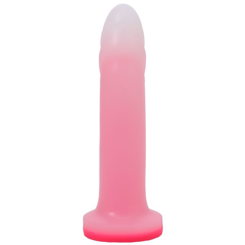 Tantus Flurry Dual Density Rose Quartz – 7 Inch G-Spot Dildo > Dildos > Strap On Dildos - Tophatter Daily Deals