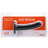 Silk Dildo Medium Onyx - Safe Silicone > Dildos > Neutral Dildos - Tophatter Daily Deals