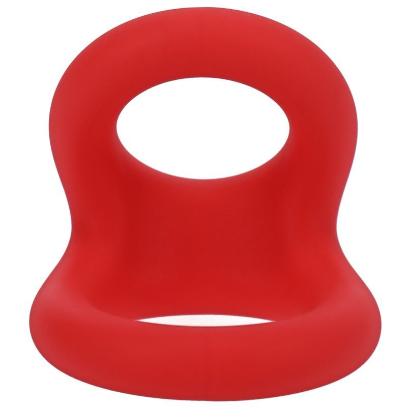 Uplift Silicone Cock Ring in Crimson > Cock Ring > Sling - Tophatter Daily Deals