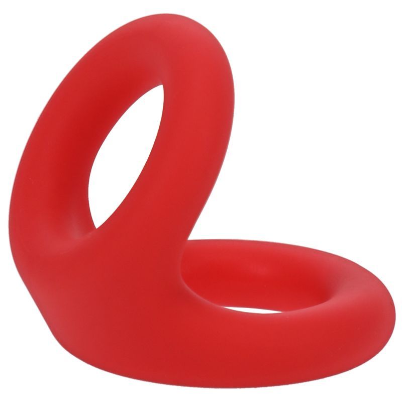 Uplift Silicone Cock Ring in Crimson > Cock Ring > Sling - Tophatter Daily Deals
