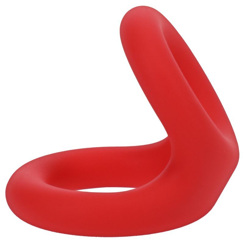 Uplift Silicone Cock Ring in Crimson > Cock Ring > Sling - Tophatter Daily Deals
