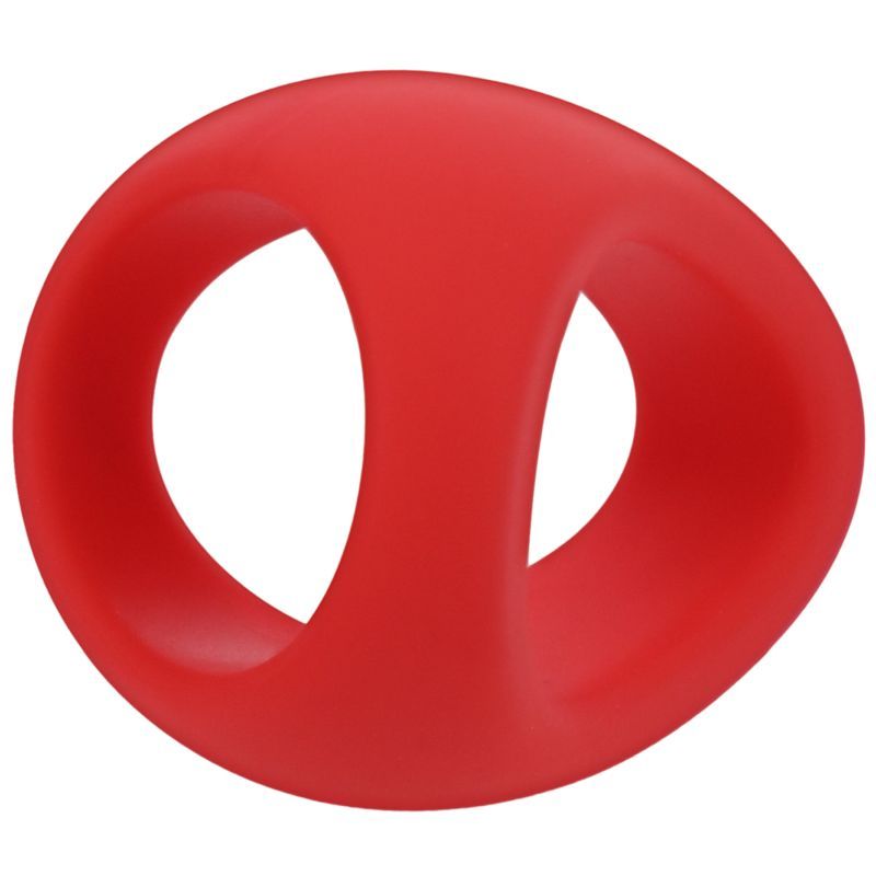 Stirrup Silicone Cock Ring in Crimson > Cock Ring > Sling - Tophatter Daily Deals